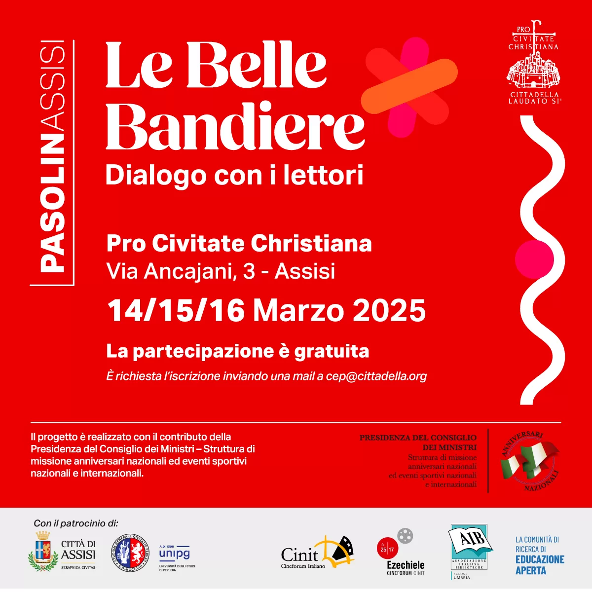 Le Belle Bandiere Dialogo con i lettori – PasolinAssisi